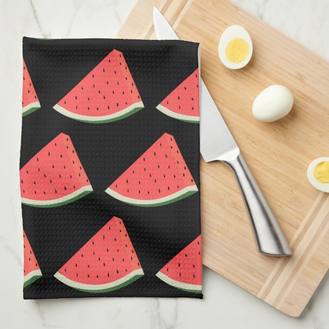 Watermelon Kitchen Towel - Anpassningsbar Färg Kökshandduk (Vikt i Fjärdedel)