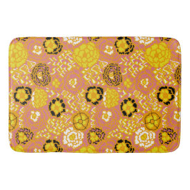 Watermelon Lemon Guld Badrumsmatta