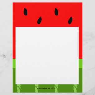 Watermelon Letterhead