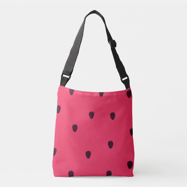 Watermelon mönster axelväska (Framsida)