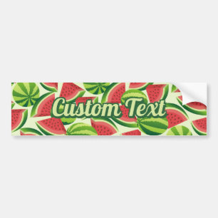 Watermelon Mönster Bildekal
