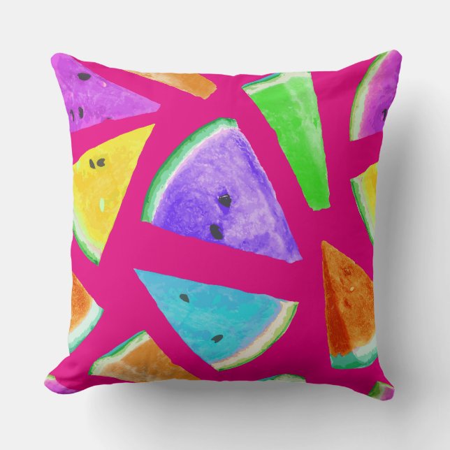 Watermelon Mönster Creation 9 Kudde (Framsida)