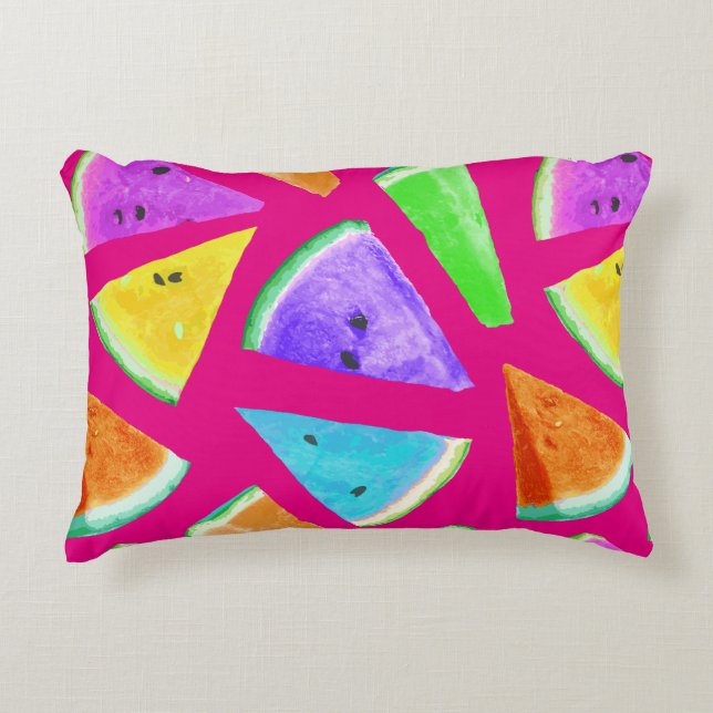 Watermelon Mönster Creation 9 Prydnadskudde (Framsidan)