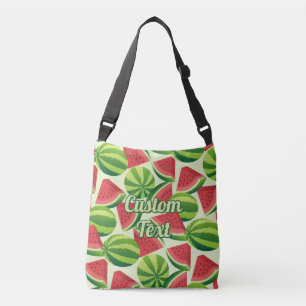 Watermelon Mönster Crossbody Bag Axelväska