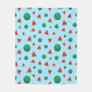 Watermelon Mönster Fleecefilt