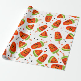 Watermelon mönster presentpapper