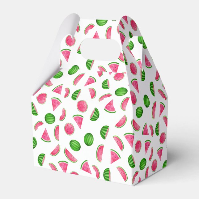 Watermelon Mönster sommartid Coola Presentaskar (Framsidan Sidan)