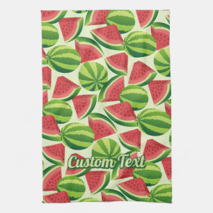 Watermelon Mönster Towel Kökshandduk