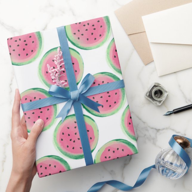 Watermelon Mönster Wrapping Papper Presentpapper (Gifting)