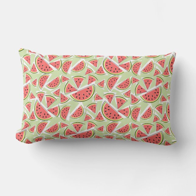 Watermelon Multi lumbar grren Lumbarkudde (Framsida)