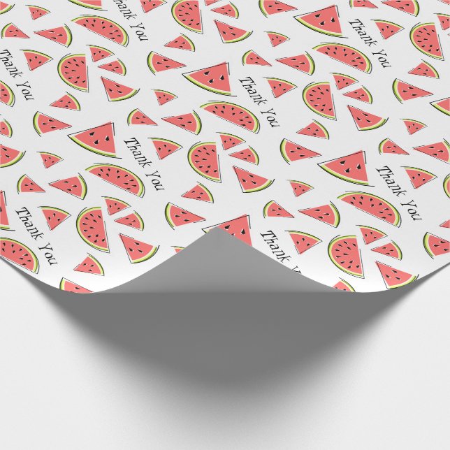 Watermelon Multi Tack Presentpapper (Hörn)