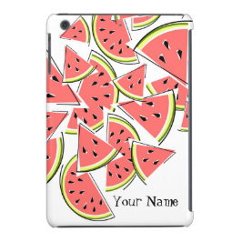 Watermelon "Namn" iPad Mini fodral