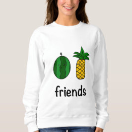 Watermelon och ananas Kvinnors sötskjorta T Shirt
