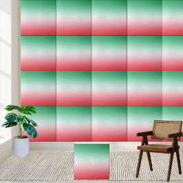 Watermelon Ombre Gradient Ceramic Tile Kakelplatta
