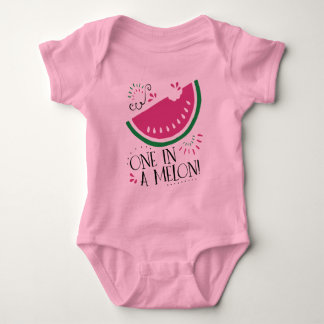 Watermelon One i Melon Baby Romper Tröja