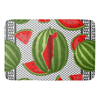 Watermelon Palestine Karta Slice Badrumsmatta