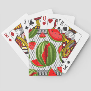 Watermelon Palestine Karta Slice Casinokort