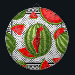 Watermelon Palestine Karta Slice Darttavla<br><div class="desc">Vattenmelonen är en symbol för palestiniernas allmänna uttryck i protester och konstverk,  som representerar kampen mot den israeliska ockupationen av de palestinska territorierna. Original Vector Illustration Copyright BluedarkArt.</div>