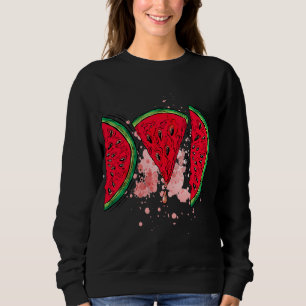 Watermelon Pappa lustigt Sommar Melon Fruit - Far T Shirt