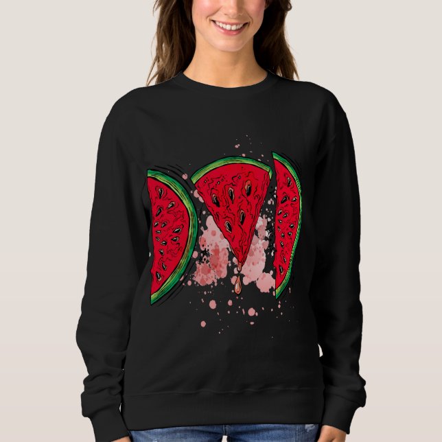 Watermelon Pappa lustigt Sommar Melon Fruit - Far T Shirt (Framsida)