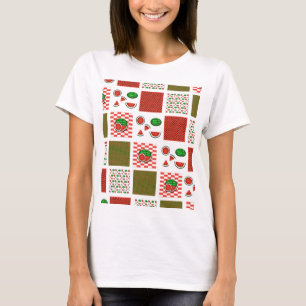 Watermelon Patchwork T Shirt