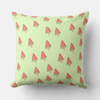 Watermelon Pop Furry Pillow Kudde