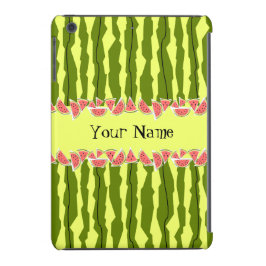 Watermelon Rand Ditt namn iPad Mini fodral
