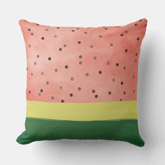 Watermelon Rand Exdoor Pillow Utomhuskudde (Framsida)
