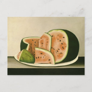 Watermelon Recept Card Vykort