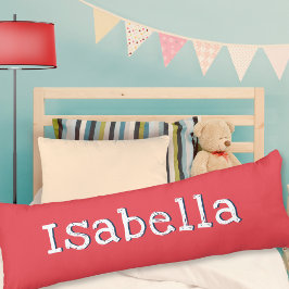 Watermelon Red Personlig Simple Trendig Modern Kroppskudde