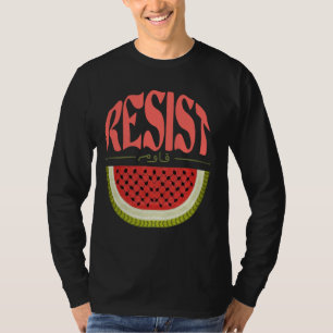 Watermelon Resistine Palestina Arabiska, Watermelo T Shirt