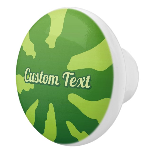 Watermelon Rind Ceramic Knob Knopp (Höger)