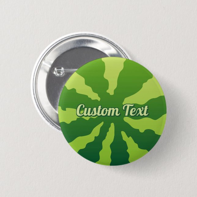 Watermelon Rind-knapp Knapp (Framsida & baksida)