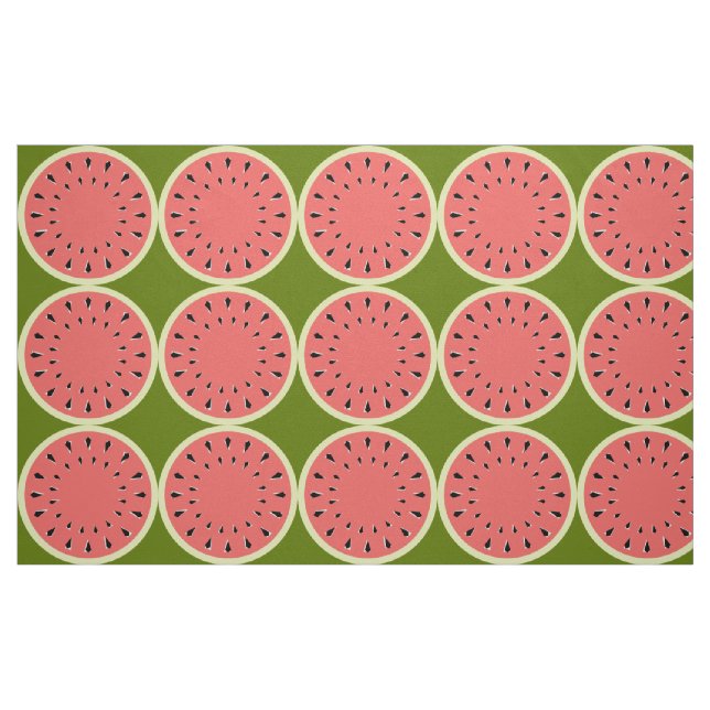 Watermelon Rosa Multi stor Tyg (Fat Quarter)