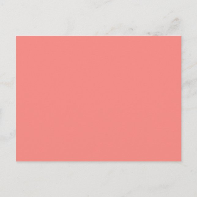 WATERMELON ROSA SPLENDOR (solid färg-bakgrund) Vykort (Framsida)