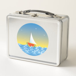 Watermelon Sailboat