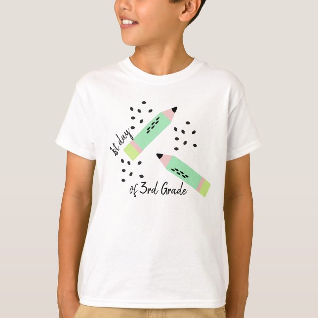 Watermelon Seeds Back to school Kids Klass T Shirt (Framsida)