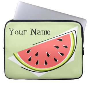 Watermelon Segce Grönt Namn laptop sleeve