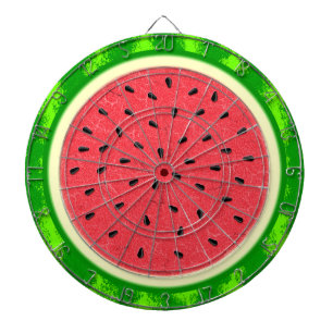 Watermelon Segce Summer Fruit med Rind Piltavla