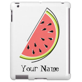 Watermelon-segmentet "Namn" iPad-väska