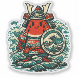 Watermelon Shogun — Guardian of the Seas Klistermärken