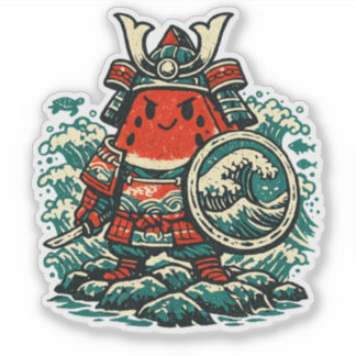 Watermelon Shogun — Guardian of the Seas Klistermärken