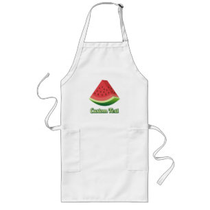 Watermelon Slice Long Apron Långt Förkläde