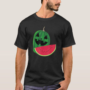 Watermelon Slice Melon Lazy Halloween Costume T Shirt