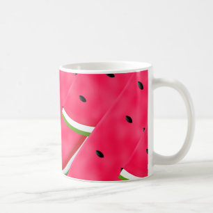Watermelon Slices Mönster Kaffemugg