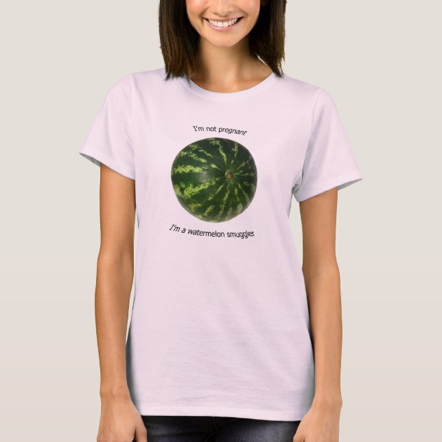 Watermelon smuggler T-shirt (Framsida)