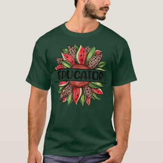 Watermelon Solros Hej Summer Educator T Shirt
