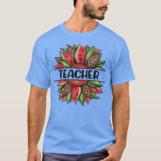 Watermelon Solros Hej Summer Teacher Premium T Shirt