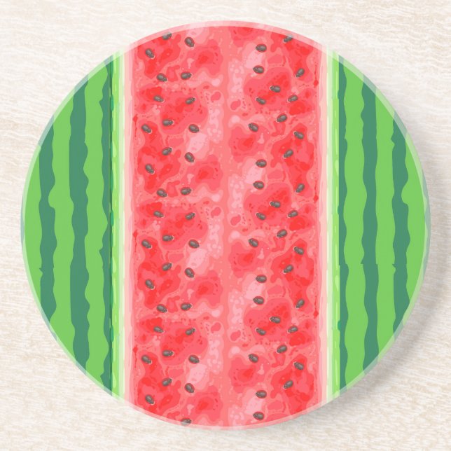 Watermelon sommarfrukt rand underlägg (Framsidan)