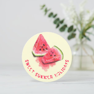 Watermelon-sommarkort